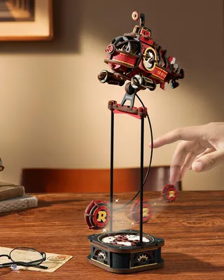 Immagine prodotto di Solidchoice - Puzzle in legno 3D, modello di sottomarino, con dettagli tridimensionali