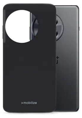 Immagine prodotto di Mobilize Rubber Gelly Custodia per OnePlus 12R - TPU Matt Black Nero