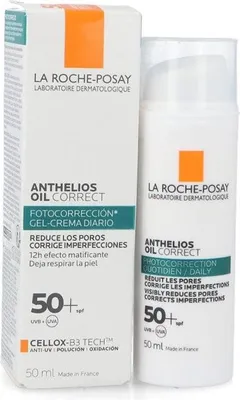 Obrázok produktu pre La Roche Posay, Anthelios Olejek korygujący niedoskonałości SPF 50+, 50 ml
