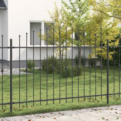 Zdjęcie produktu dla Ogrodzenie z kolcami Asten Czarny