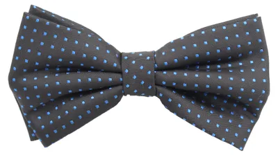 Produktbild von Fabio Farini - 1 Stück Herren Fliegen mit Punkten - Männer Querbinder Vorgebunden Bowtie Schwarz (Royalblau)