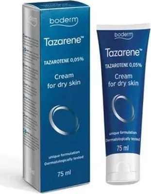 Produktbild von Boderm Tazarene Krem do skóry suchej 0,05%, 75 ml - Długi termin ważności!