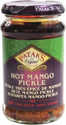 Produktbild von PATAK'S HOT Mango Pickle 283g | Scharfe Mango Pickles