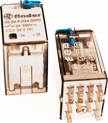 Produktbild von Finder 55.34.9.024.0090 Steckrelais 7A 4xUM 7A/250VAC 7A/30VDC Relay  #715913