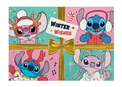 Produktbild von Disney Stitch Adventskalender Rosa  Rosa One Size