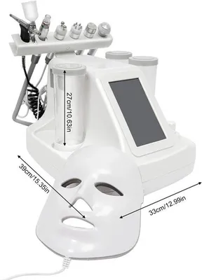 Immagine prodotto di Dispositivo multifunzione per la pulizia del viso (7 in 1) - Apparecchio elettronico per la cura della pelle - Pulizia profonda e idratazione