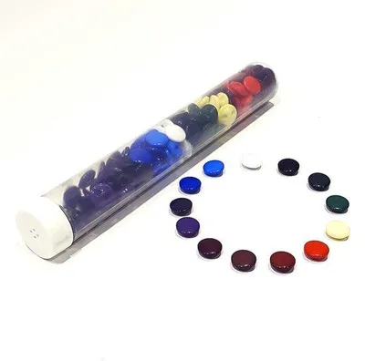 Produktbild von Kunststoff Knöpfe 12mm verschiedene Farben Nähen Handwerk