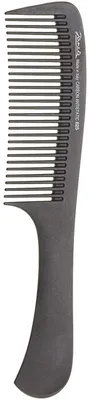 Image de Peigne à cheveux - Fibre de carbone - 22,5 cm - Dents larges - Antistatique