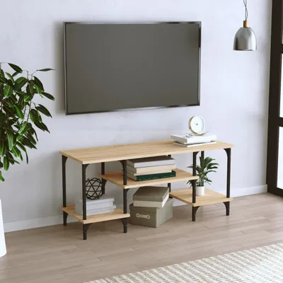 Produktbild von The Living Store TV-Schrank Sonoma-Eiche 102x35x45,5 cm Holzwerkstoff