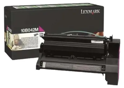 Zdjęcie produktu dla Toner Lexmark 10B042M (Purpurový) (Prebate)