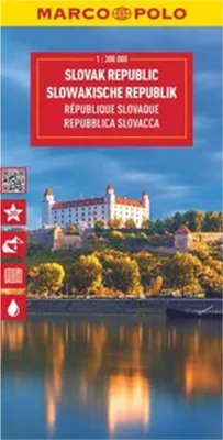 Immagine prodotto di Slovak Republic Marco Polo Map – Lingua: Inglese