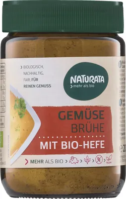 Obrázek produktu pro Zeleninový vývar - sklenice s droždím 200g