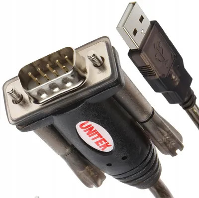 Image de Unitek Y-105 Câble USB - RS232 Convertisseur 1.4m