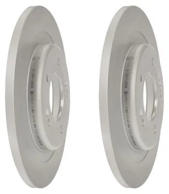 Produktbild von 2 Bremsscheiben Ø 284 mm voll BOSCH IAM-Expertise passend für u.a. HYUNDAI I30