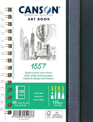 Produktbild von CANSON Skizzenbuch ART BOOK 1557 DIN A5