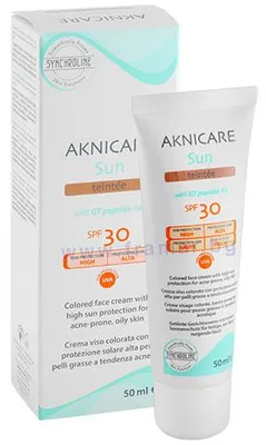 Immagine prodotto di Aknicare Sun Teintee Spf 30 50 Ml
