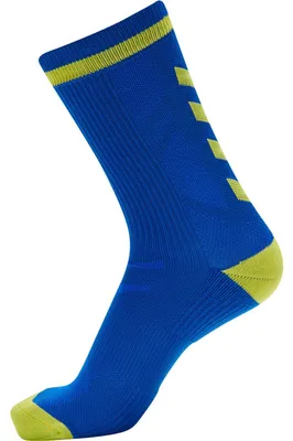 Produktbild von Hummel Elite Indoor Sport Sock Low Socken Sportsocken blau/gelb 204043-8606, Schuhgröße:46-48 EU
