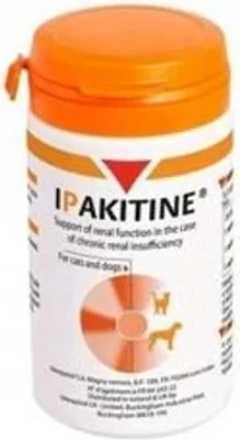 Produktbild von Vetoquinol Ipakitine - Ergänzungsfuttermittel für Hunde und Katzen in Pulverform mit Vitaminen zur Unterstützung der Harnwege 60g