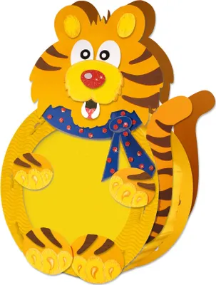 Produktbild von URSUS Laternen-Bastelset 29 Tiger