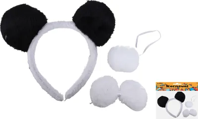 Zdjęcie produktu dla Zestaw karnawałowy - panda
