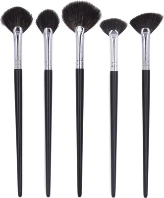 Produktbild von INF Contour Brush Set - 5 Fächerpinsel für präzises Auftragen