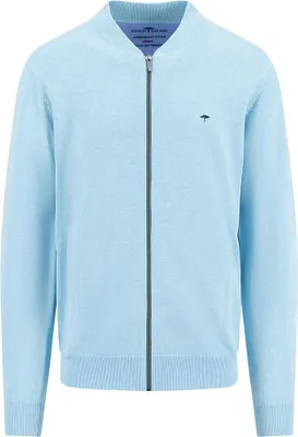 Produktbild von Fynch Hatton 1513216 Vollreißverschluss Pullover Blau S Herren Blau S