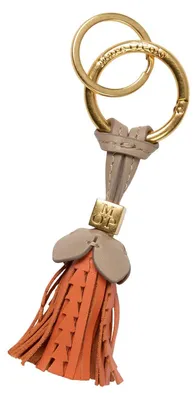 Produktbild von Marc O'Polo Schlüsselanhänger Audrey Leather Keyring Warm Orange