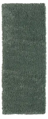 Obrázek produktu pro Koberec MY-RUG, koberec s vysokým vlasem Shaggy Star, 300x80, zelený, mírně lesklý, extra nadýchaný, běhoun