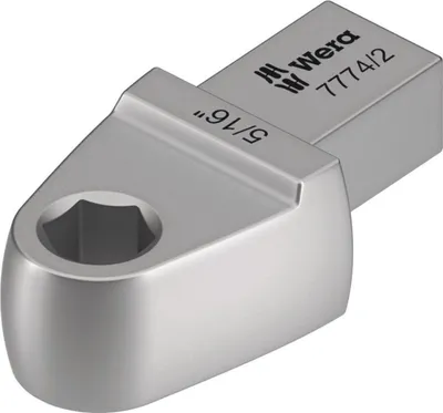Produktbild von WERA Einsteck-Bitadapter 9 x 12 mm 5/16" Stahl
