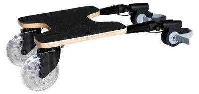 Produktbild von Buggy Board für Kinder, sehr kompakt und hochklappbar, mit integrierter Adapterfunktion