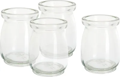 Produktbild von VBS Minivasen, 4 Stück, Füllmenge ca. 100 ml