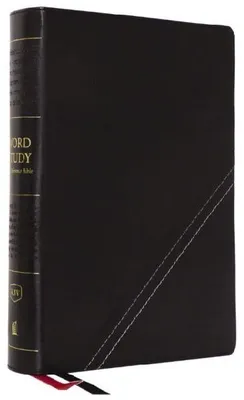 Produktbild von KJV, Word Study Reference Bible, Leathersoft, Black, Red Letter, Comfort Print