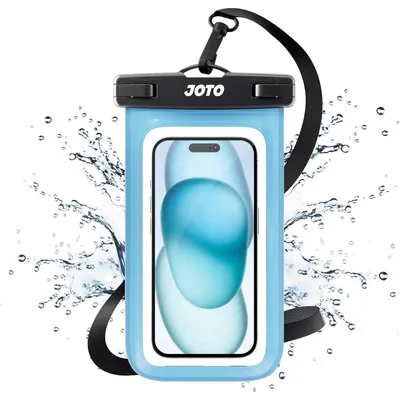 Produktbild von Wasserdichte Handyhülle Unterwasser Hülle IPX8 Blau bis 6,9 Zoll für iPhone/Samsung