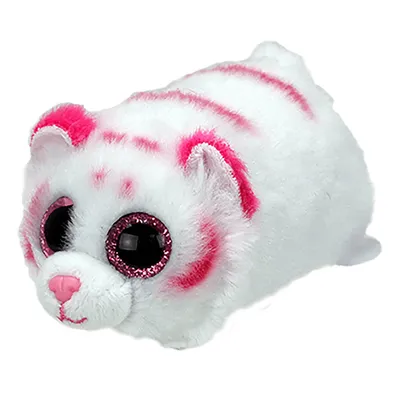 Immagine prodotto di Teeny Tys Tabor - tigre bianca e rosa