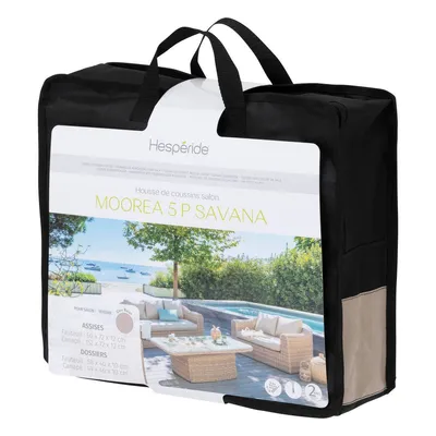 Produktbild von Kissenbezug für gartenmöbel "mooréa" savana 5-sitzer - Hespéride