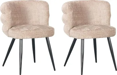 Produktbild von 2er-Set Esszimmerstühle Cloud - Creme