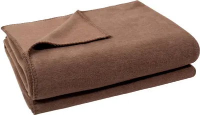 Produktbild von Zoeppritz Plaid Soft-Fleece Farbe smoke Größe 110x160