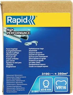 Immagine prodotto di RAPID 3190 VR16 galvanized staples