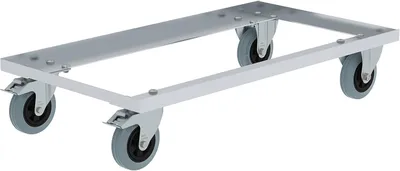 Produktbild von Aluminium-Untersetzwagen für den Transport von Transportkisten