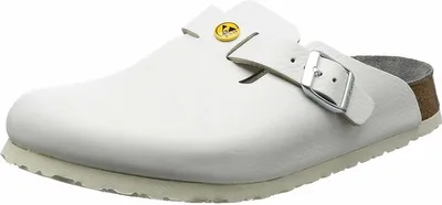 Obrázok produktu pre Birkenstock Boston ESD mule white úzka šírka veľkosť 38