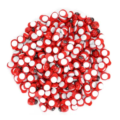 Produktbild von Hölzerne Marienkäfer,Winzige Marienkäfer,DIY Marienkäfer,Scrapbooking-Zubehör,Winzige Handarbeiten,DIY-Zubehör