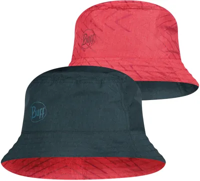 Produktbild von BUFF Travel Bucket Hat collage red-black S/M