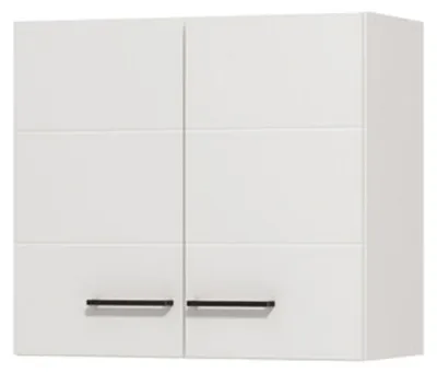 Produktbild von Dmora Küchenschrank Falmenta 60x30x54h cm Weiß, ein Regal, 2 Türen