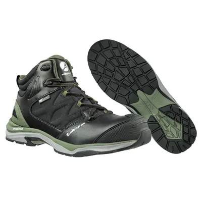 Produktbild von Albatros Sicherheitsstiefel 636220 Ultratrail CTX Mid S3 ESD SRC DGUV Gr.43 schwarz/oliv