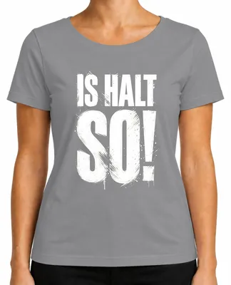 Imagen del producto de Camiseta para mujer, color gris, talla S. Frase divertida, regalo, mensaje, sarcasmo, ironía