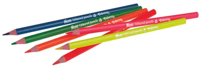 Obrázek produktu pro Neonové trojhranné tužky 6 barev Colorino