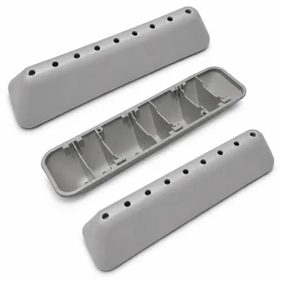 Produktbild von 3x Trommelrippe passend wie Bosch 00669833 Mitnehmerrippe für Waschmaschine