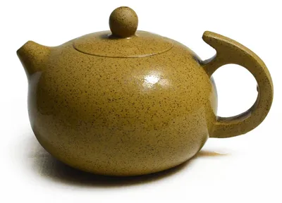 Produktbild von Handgefertigte chinesische Teekanne aus Zisha-Ton