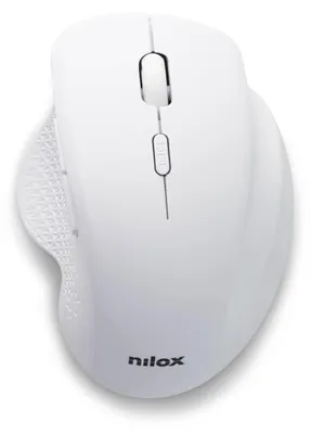 Productafbeelding van Nilox NXMOWI3002, Optisch, draadloos (RF), 3200 DPI, zilver, wit
