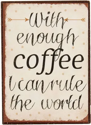 Immagine prodotto di Clayre & Eef, magnete a forma di tazza da caffè, 5x7 cm, color beige